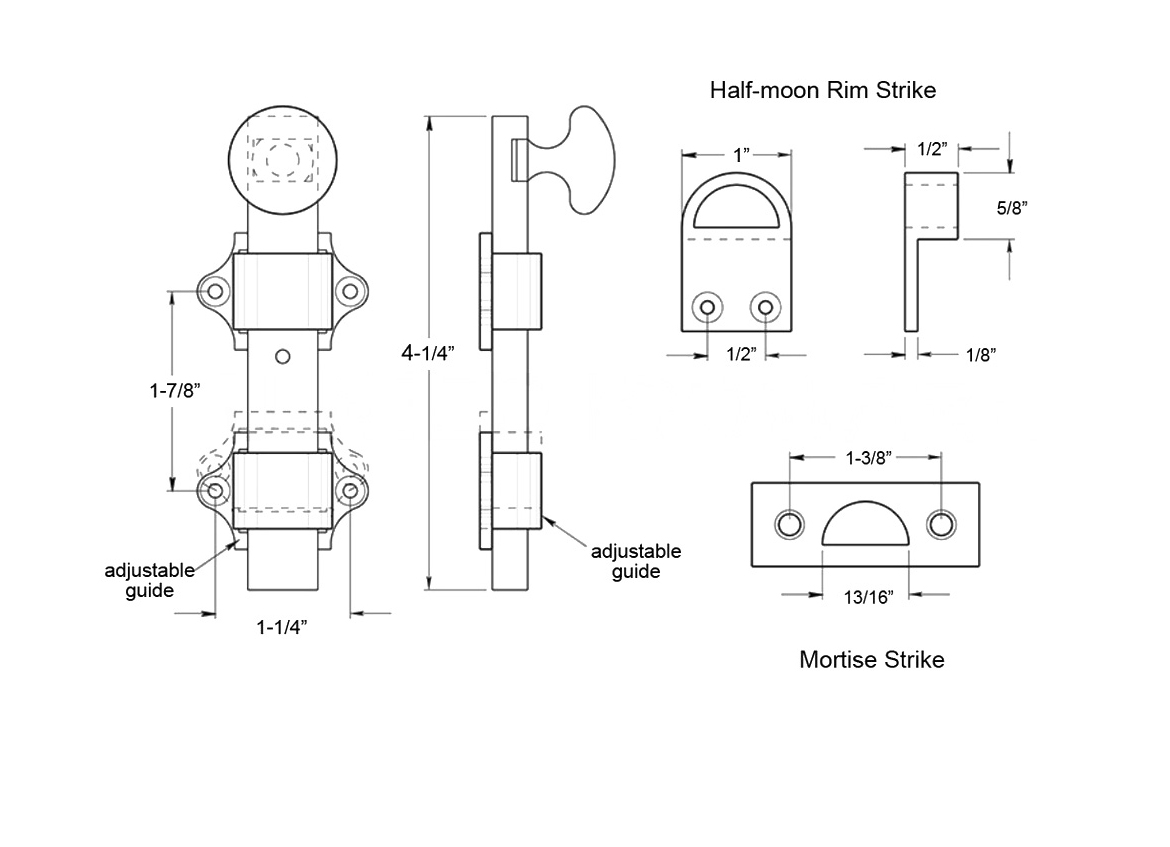 Dutch Bolt Spec Sheet