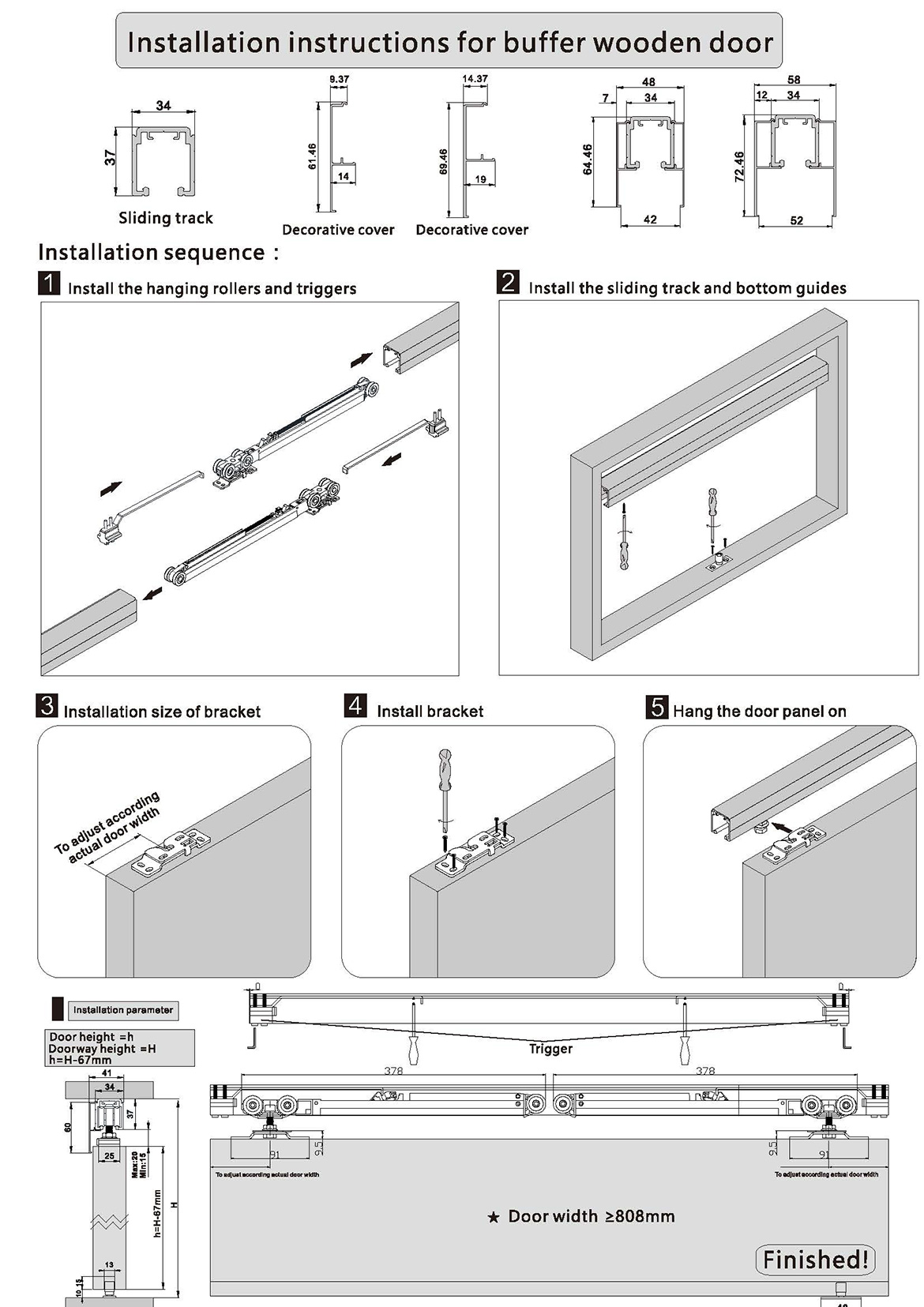 POCKET SLIDING DOOR HARDWARE